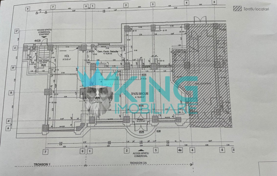 Spatiu Comercial | Unirii | 287 MP | Pretabil Birouri / Sediu