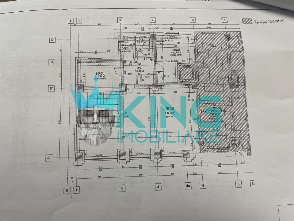 Spatiu Comercial | Unirii | 287 MP | Pretabil Birouri / Sediu