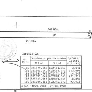 Teren 4000mp | Deschidere 14ml | Cernica-Balaceanca