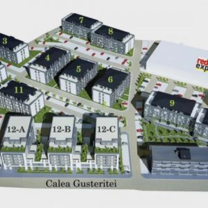 Zona Calea Gusteritei | 3 Camere | Etaj 2 | Parcare | Centrala