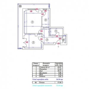 Dobroesti- Marului | 2 Camere | Balcon | Centrala Proprie 