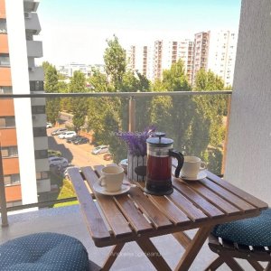 Pallady-Hils Brauner | 2 Camere+Birou | Parcare | Centrala | Balcon | Bloc nou