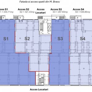 Spațiu Comercial - Mezanin | Mihai Bravu | 1806 mp | Bloc nou | Metrou | Parcări